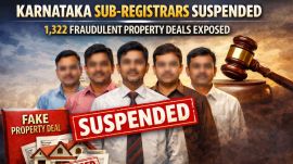 The complaint alleged that the officials forged property documents and circumvented system safeguards to complete registrations without legitimate e-khatas.