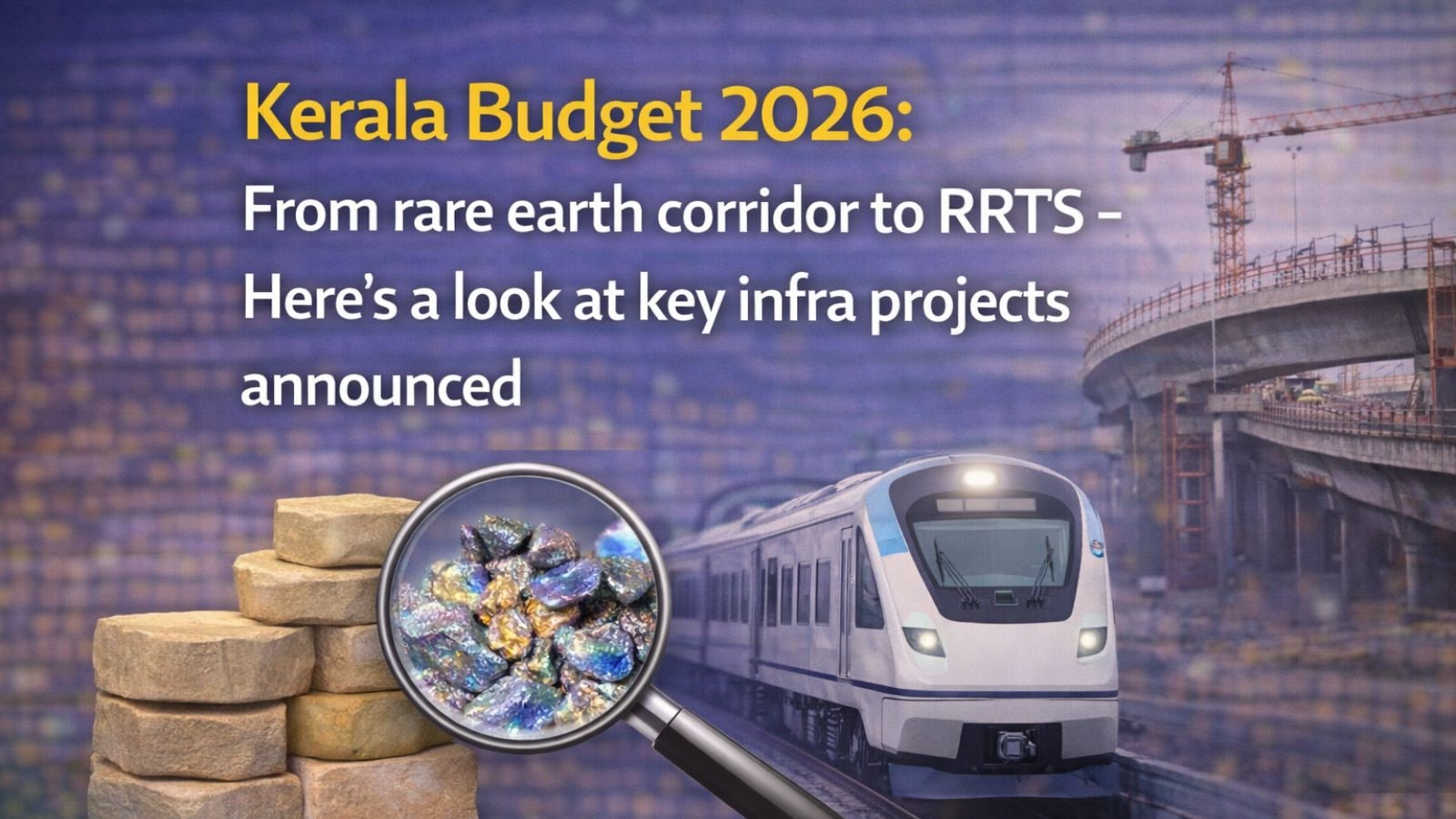 Kerala Budget 2026: From rare earth corridor to RRTS – Here’s a look at key infra projects announced