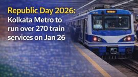 Kolkata Metro plans to run more than 270 trains on January 26, 2026. (Image generated using AI)
