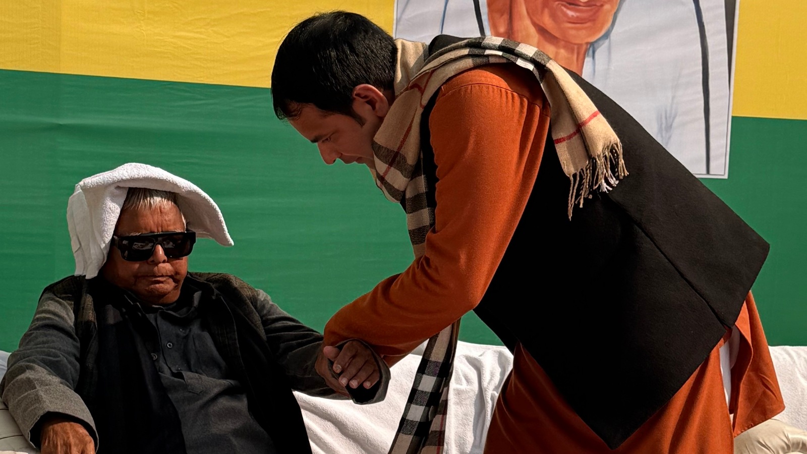 Thaw over Dahi Chura: Lalu attends Tej Pratap’s Makar Sankranti event