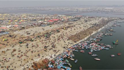 Magh Mela starts on January 3, Sangam railway station closed for arrival-departure on snan days