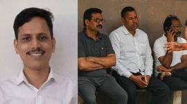 Alok Singh on the same local train when Singh was fatally stabbed allegdely by a fellow passenger at Malad station on Saturday evening