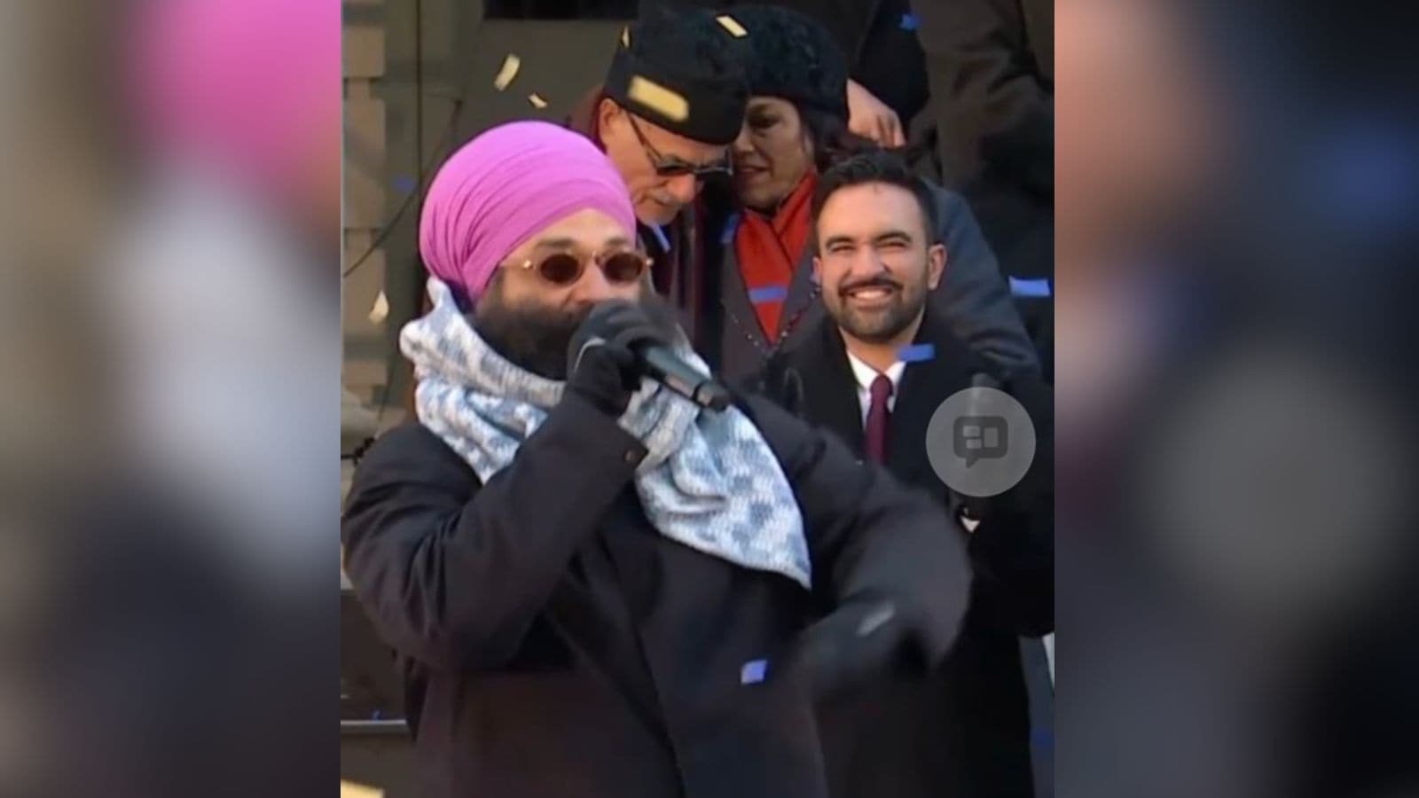 Who is the Punjabi singer at New York mayor Zohran Mamdani’s inauguration?