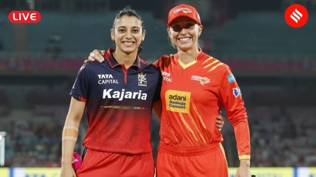 WPL 2026, GG vs RCB Live Score: RCB are looking to beat GG for the second time this season. (BCCI Photo)