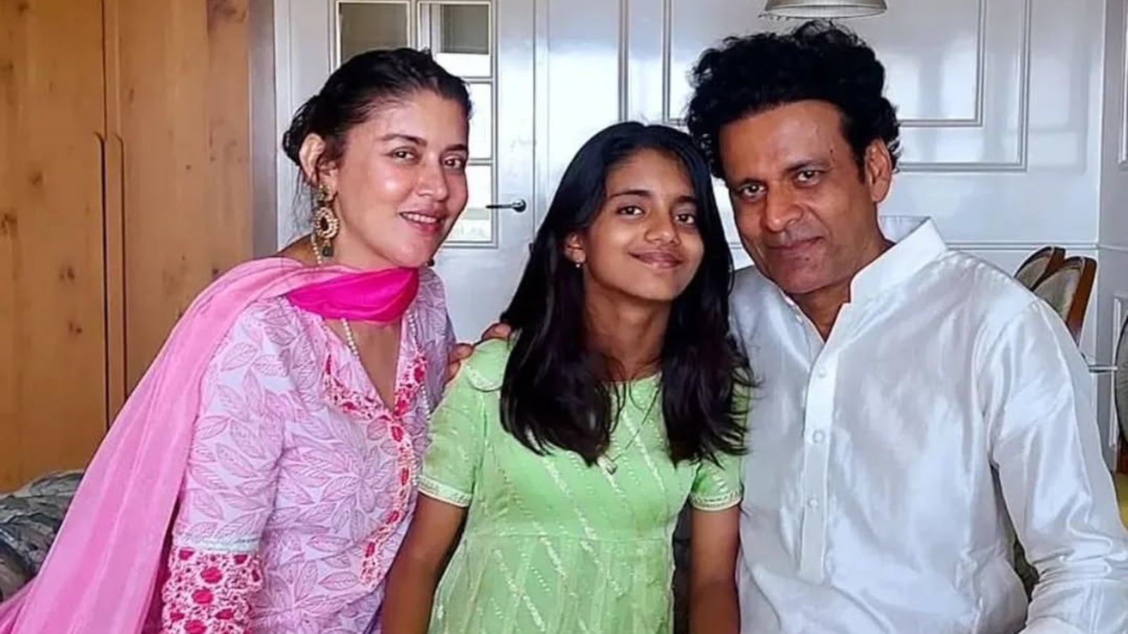 manoj bajpayee wife and daughter