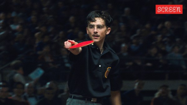 Timothee Chalamet in Marty Supreme.