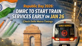 DMRC to start train services early on Jan 26