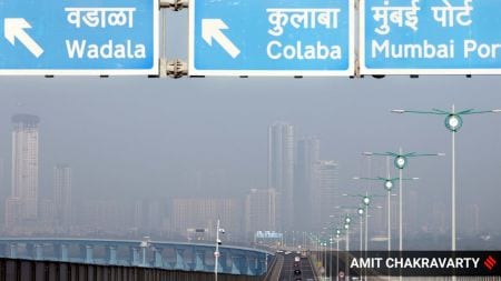 Mumbai's skies stay choked in the 'poor' AQI zone all year, thanks to relentless vehicle fumes and construction dust swirling like a toxic haze.
