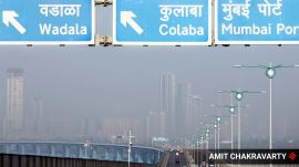 Mumbai's skies stay choked in the 'poor' AQI zone all year, thanks to relentless vehicle fumes and construction dust swirling like a toxic haze.