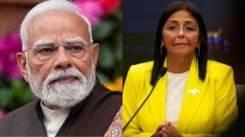 modi, delcy rodriguez,