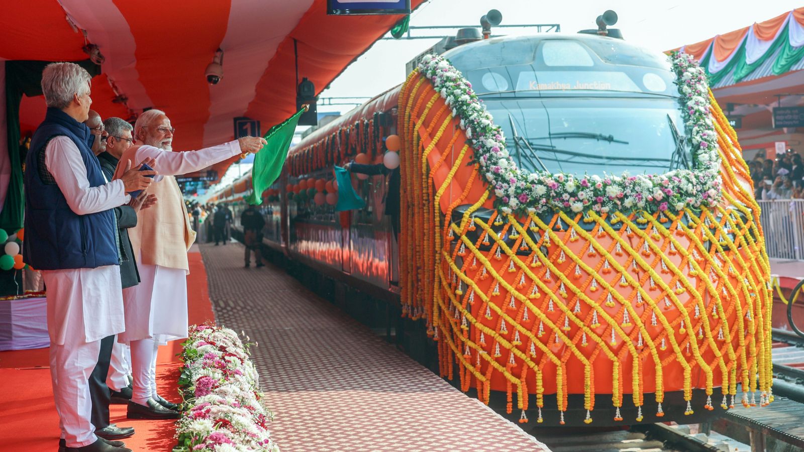 PM Modi Inaugurates Rs 3,250 Crore Rail & Road Projects in West Bengal