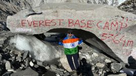Former Delhi HC judge poonam bamba treks to Mount Everest base camp at the age of 64