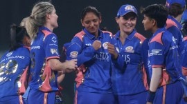 Reigning champions Mumbai Indians (MI) will take on the UP Warriorz behind closed doors on Thursday. (Express photo by Amit Chakravarty)