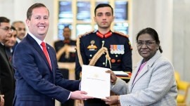 Sergio Gor, Droupadi Murmu, President Donald Trump, India US relations, india us ties, India US talks, Indian express news, current affairs