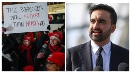nyc nurse strike, mamdani