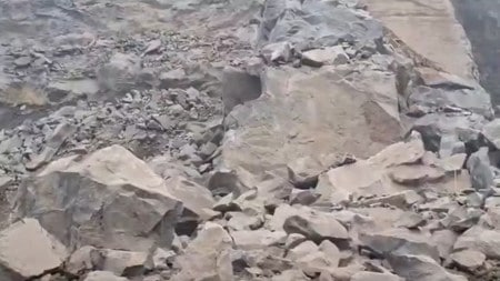 odisha rock collapse