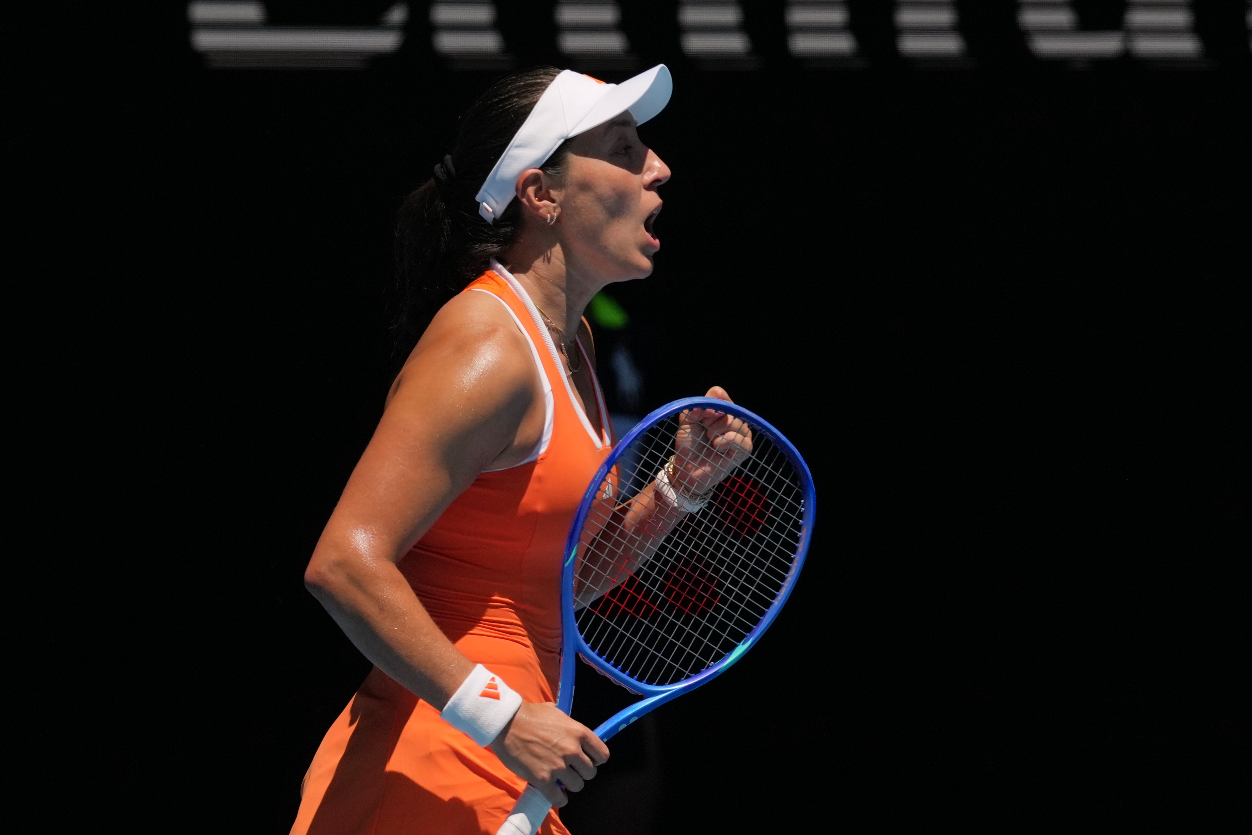 ‘Hope it’s less gross than I think’: Jessica Pegula knocks out reigning Australian Open champion Madison Keys as friendly bet steals the show