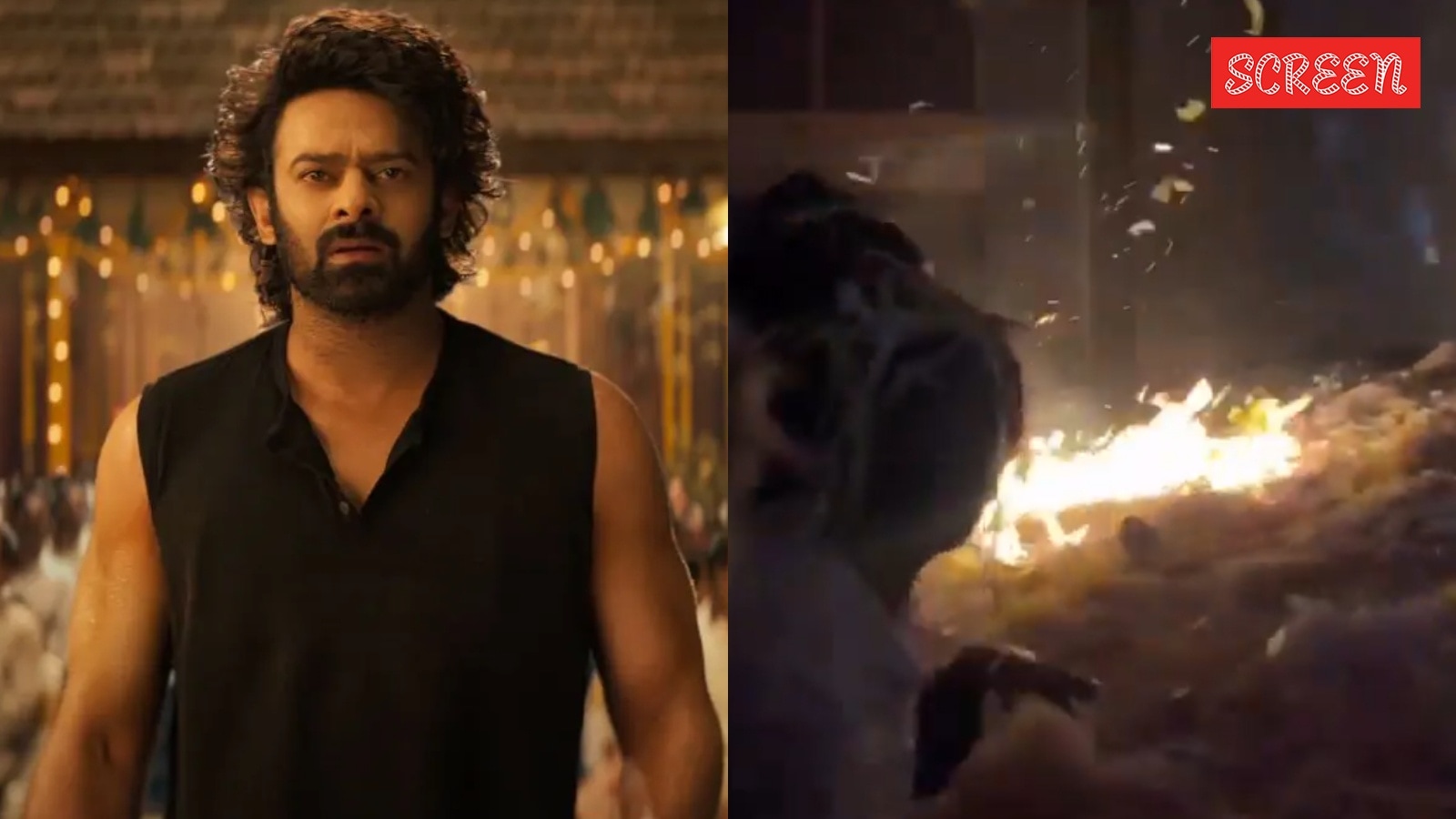 Fire breaks out at Odisha theatre after Prabhas fans burst crackers during The Raja Saab show. Watch