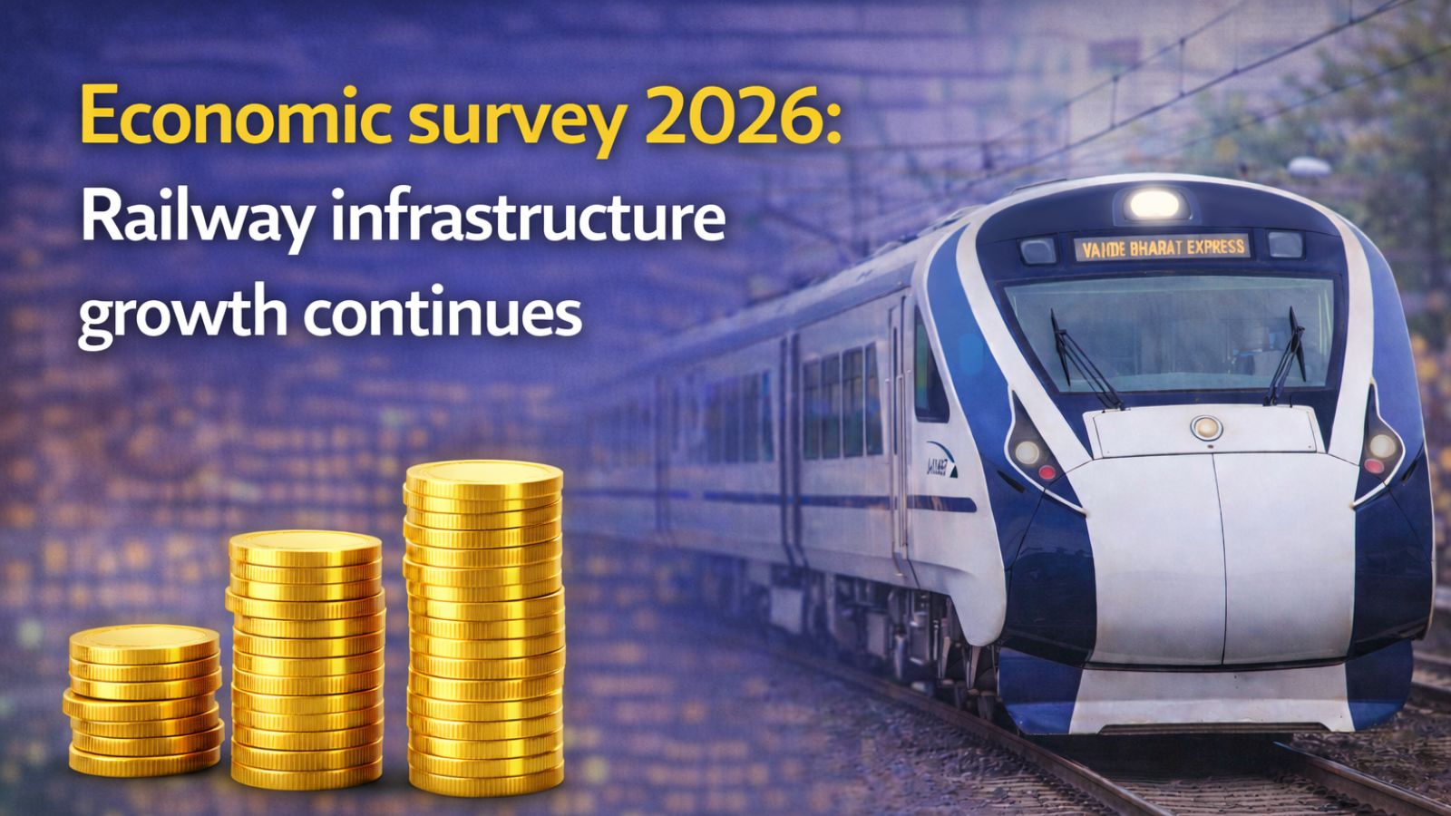 Economic survey 2026: Railway infrastructure growth continues, electrification touches 99.1% by October 2025