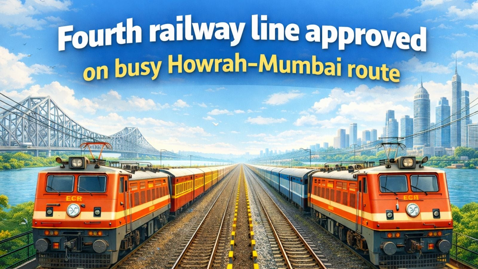 Railways approves Baikunth-Urkura 4th line; train connectivity to improve on Howrah-Mumbai corridor
