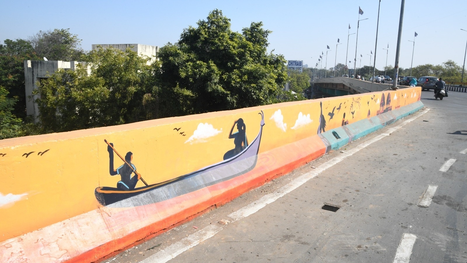 Mural art, road repairs: Rajkot undergoes massive makeover ahead of PM Modi’s visit to inaugurate Vibrant Gujarat Regional Conference
