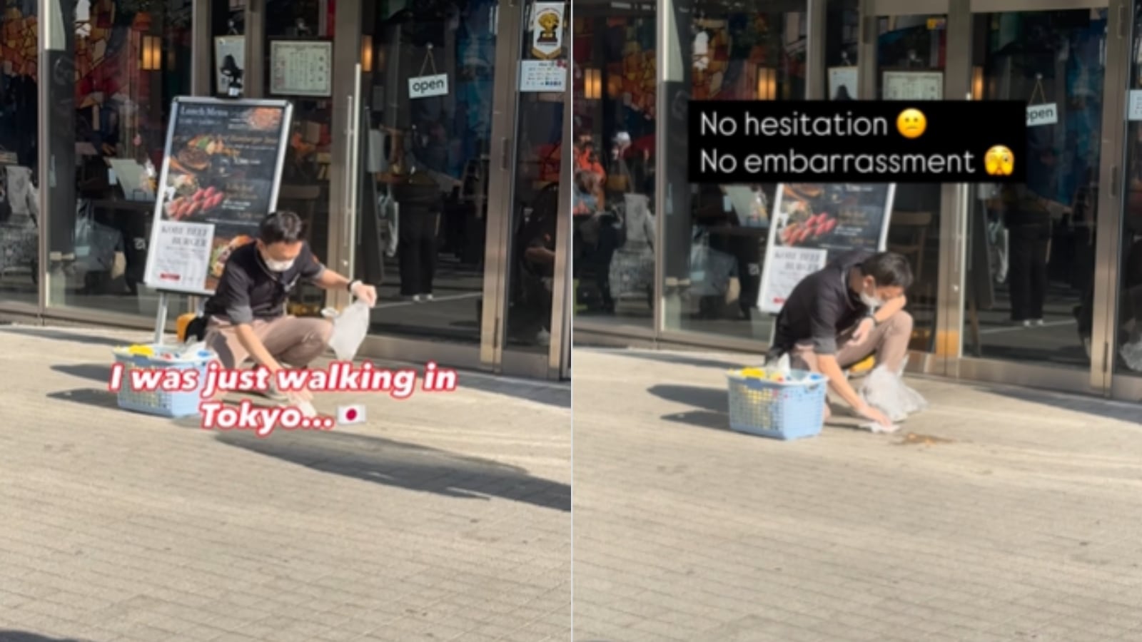 Indian woman shares video of restaurant staff cleaning vomit with hands in Tokyo: ‘This mindset keeps Japan clean’