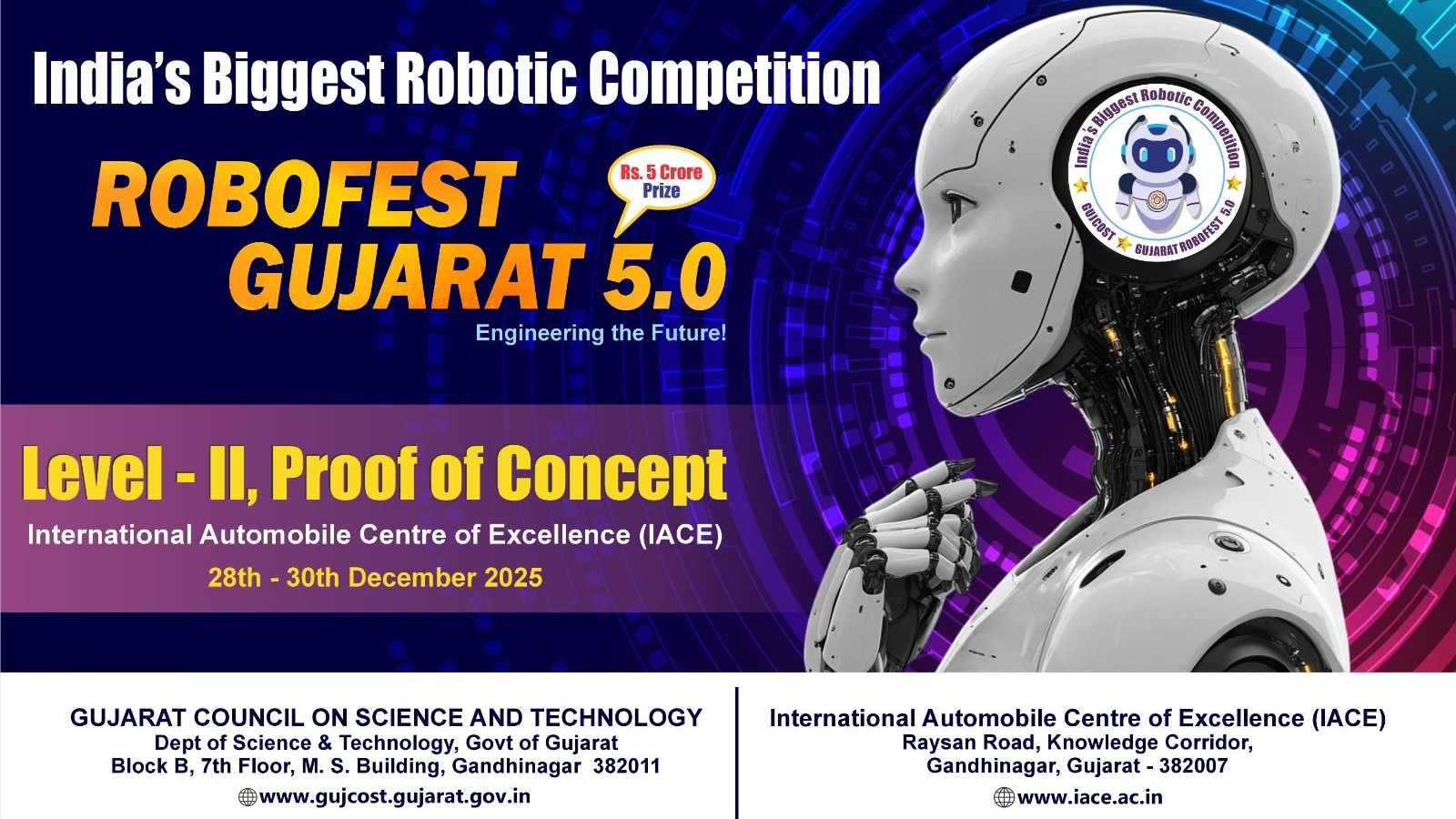 Robofest – Gujarat 5.0: 137 teams advance to final round