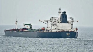 Another sanctioned Russian oil tanker spotted sailing in English Channel under false name, day after UK helped US seize Marinera