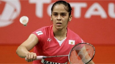 Saina Nehwal revealed that the decision was forced by the severe degeneration of her knee. (AP Photo)