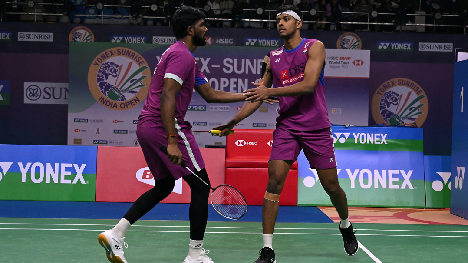 India's Satwik-Chirag in action. (BAI photo)