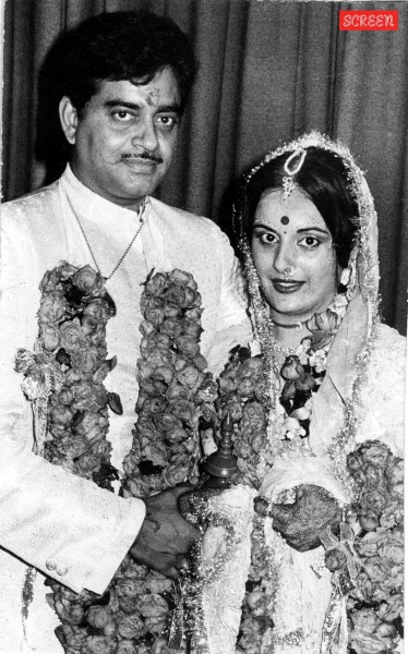Shatrughan Sinha with wife Poonam Sinha