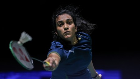 Sindhu's best pathway to a win in the match would have been to take the opening game and apply scoreboard pressure on Wang (Badminton Photo)