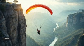 skydiving
