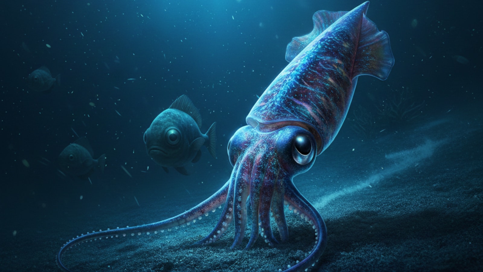 Beyond camouflage: Scientists are puzzled by deep sea squid’s ‘statue’ behaviour