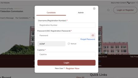 SSC tier 2 city slip links live at ssc.gov.in