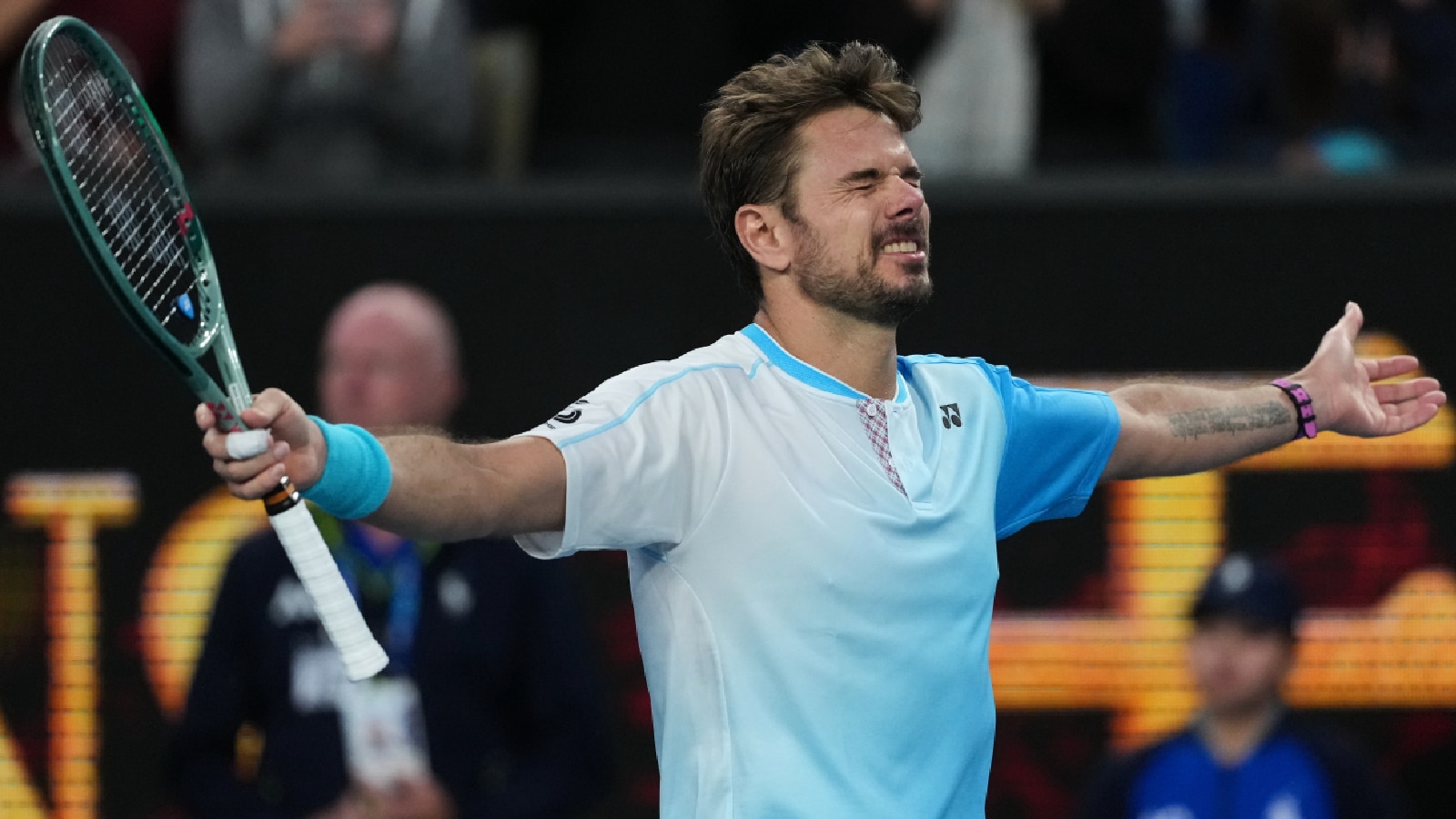 ‘I’ll pick up a beer, I deserve one…’: Record holder Stan Wawrinka after another five-set win at Australian Open