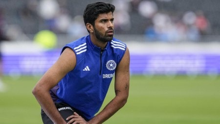 Washington Sundar suffered a side strain during the first NZ ODI and has subsequently been ruled out of the series. (PTI Photo)