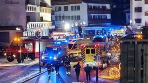 A no-fly ​zone has been imposed ⁠over Crans-Montana, police said. 