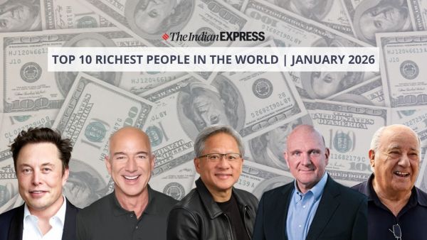 Top 10 billionaires in the world , as of January 2026: Elon Musk continues to be the world's richest.
