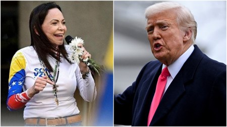 donald trump and machado