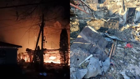 Ukraine says it hit Russia’s Ilsky refinery, Moscow accuses Kyiv of drone attack in Kherson, killing 24