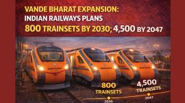 Currently, 164 Vande Bharat train services are operational in the country.