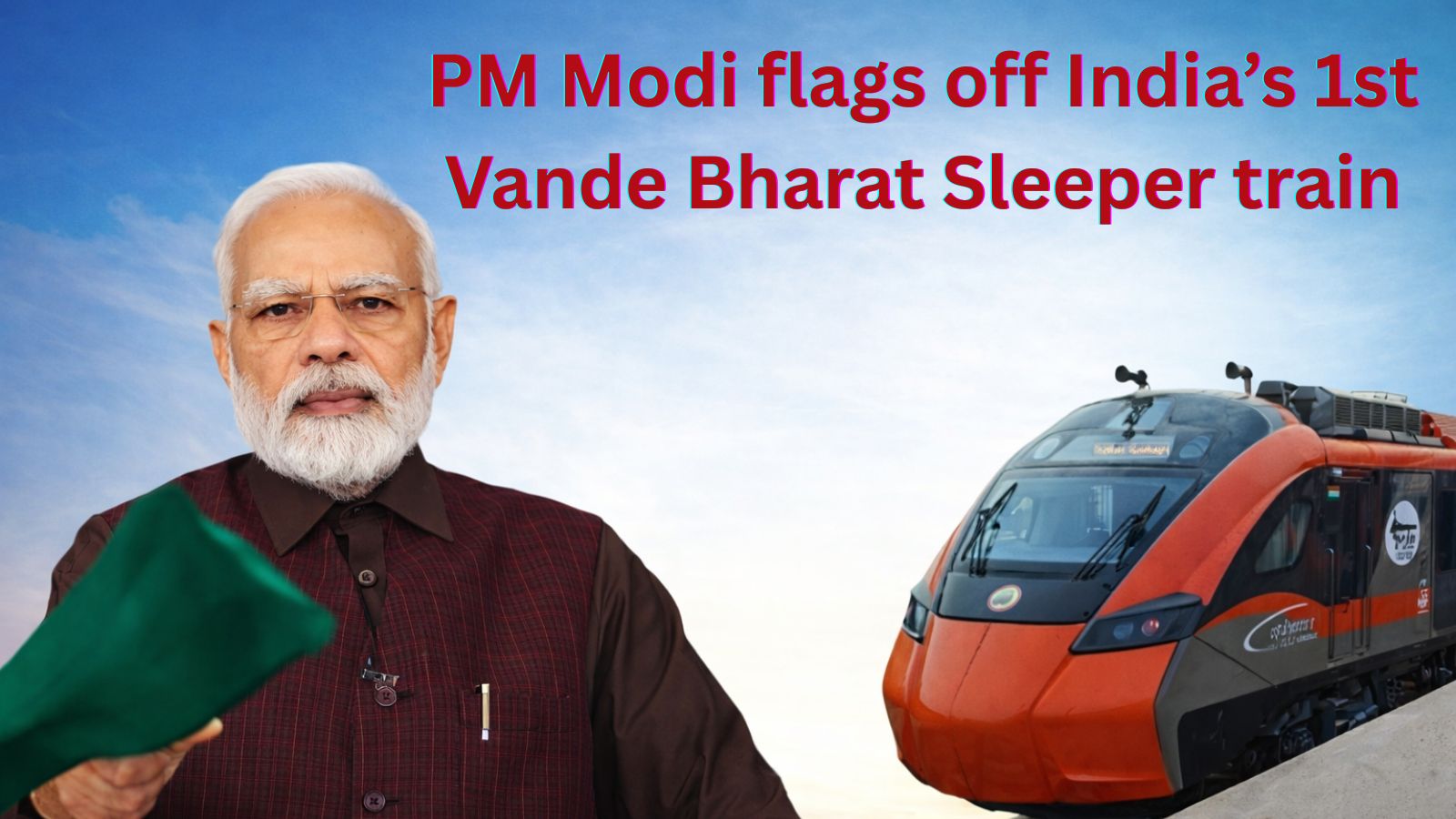 PM Modi Launches India's First Vande Bharat Sleeper Train from West Bengal