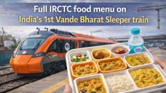 Basanti Pulao, Dhokar Dalna, Narikol Burfi & more: Full IRCTC food menu on India’s 1st Vande Bharat Sleeper train