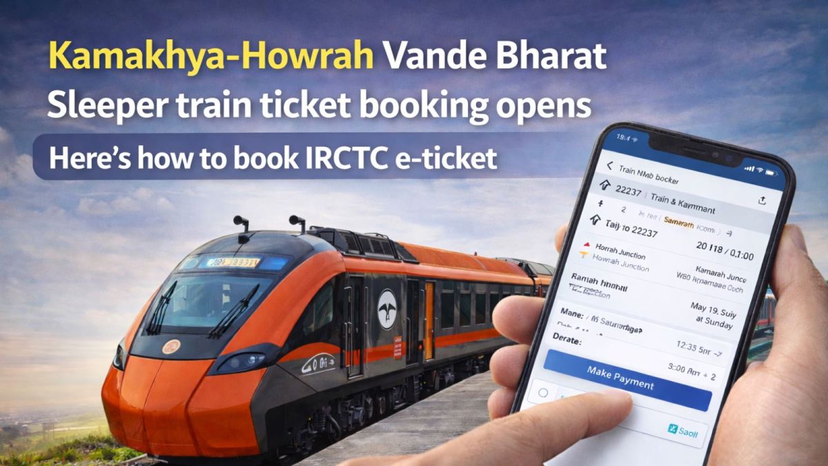 Kamakhya-Howrah Vande Bharat Sleeper train ticket booking starts (Image generated using AI)