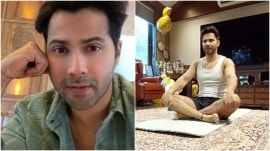 Varun Dhawan yoga