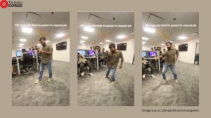 corporate man viral dance video Hrithik Roshan reacts