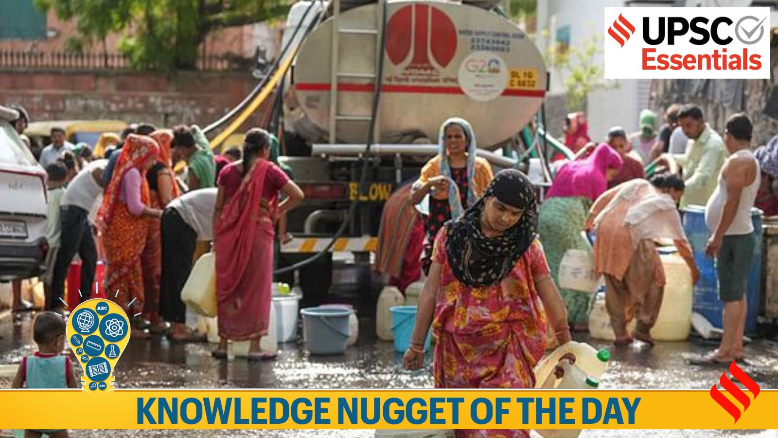 Knowledge Nugget: UN’s ‘Water Bankruptcy’ Report — what UPSC aspirants must know