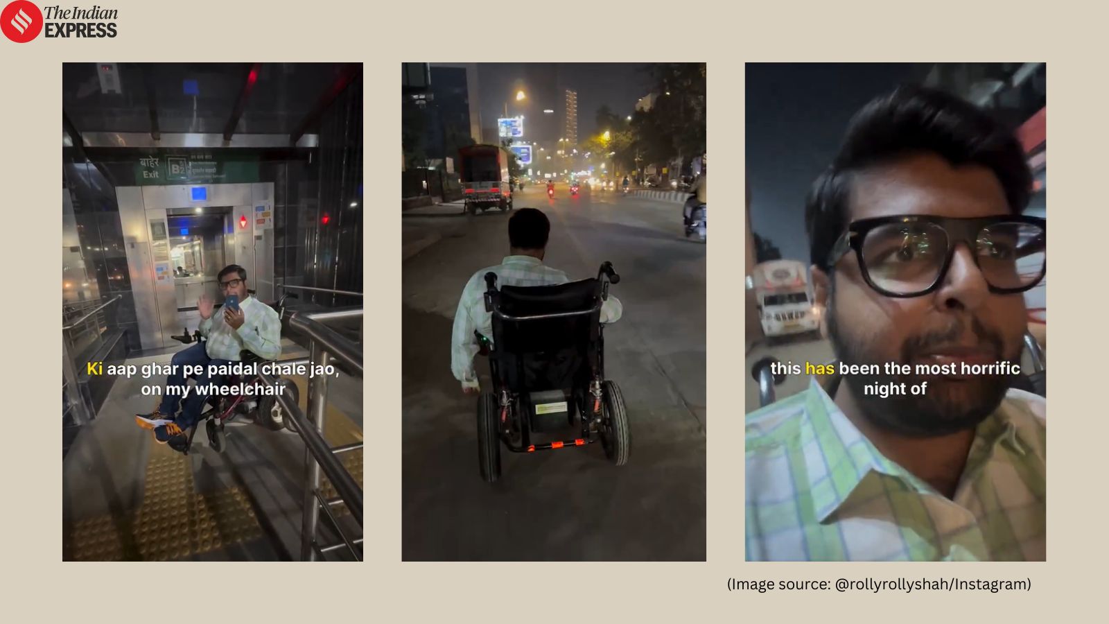 Broken lift, dead helpline: Wheelchair user stranded at Mumbai Metro station told to ‘walk home’, netizens outraged Broken lift, dead helpline: Wheelchair user stranded at Mumbai Metro station told to ‘walk home’, netizens outraged