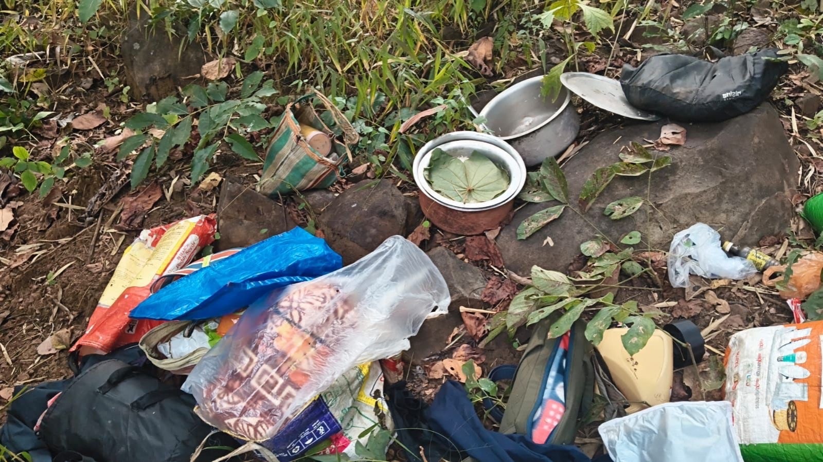 Picture from Gadchiroli, amid an ongoing anti-Naxal operation along the Maharashtra–Chhattisgarh border where two Maoists were killed and a C-60 jawan lost his life on Friday. (Express Photo)